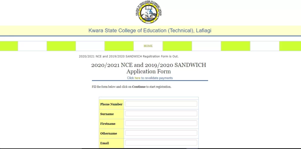KWARA STATE COLLEGE of Education