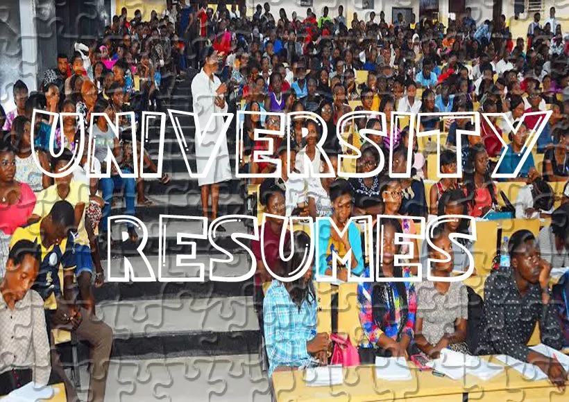 Resumption Notice for University in Nigeria