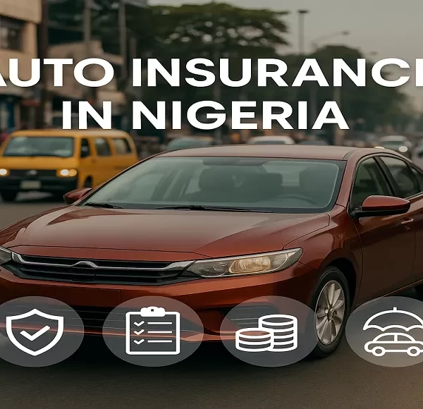Auto Insurance in Nigeria – Car on a Busy Lagos Road