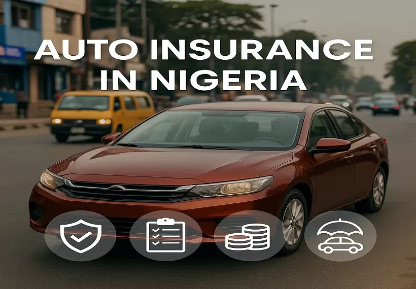 Auto Insurance in Nigeria – Car on a Busy Lagos Road