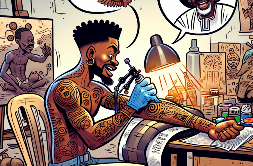 Nigerian Tattoos Revive Ancient Art